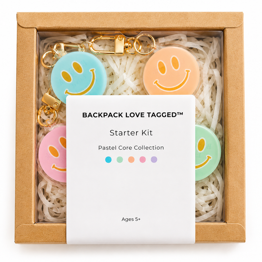 Kids Kindness Charm Set — Backpack Keychain Starter Pack, Back to School Gift